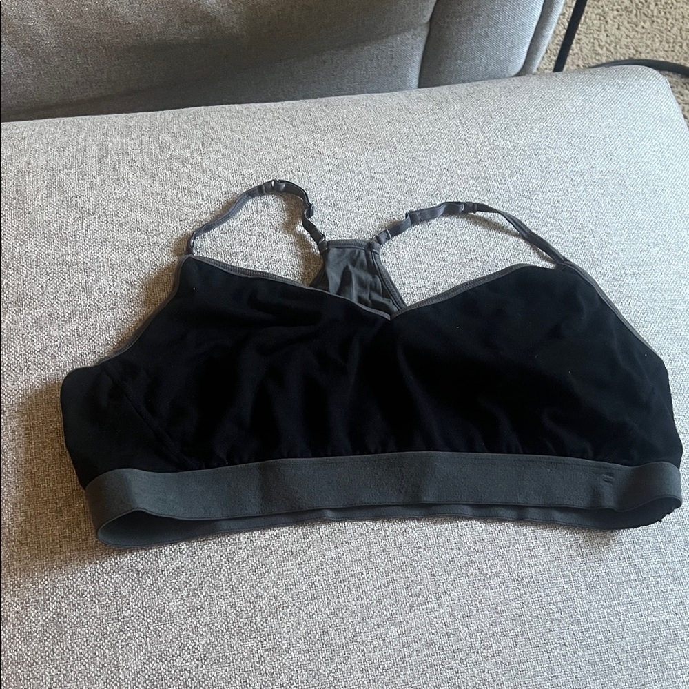 Black and Gray Women's Bralette Gap